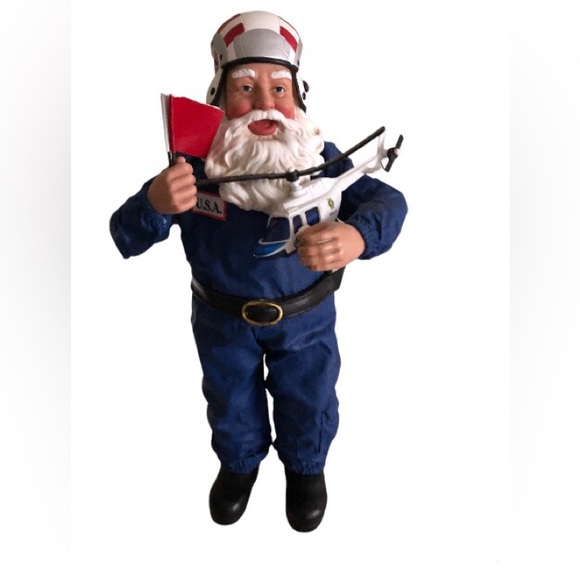 Helicopter Pilot Santa - Picture 1 of 2